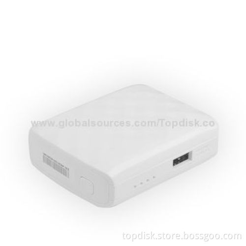 Lithium ion Battery Power Bank cases with 4400mAh capacity